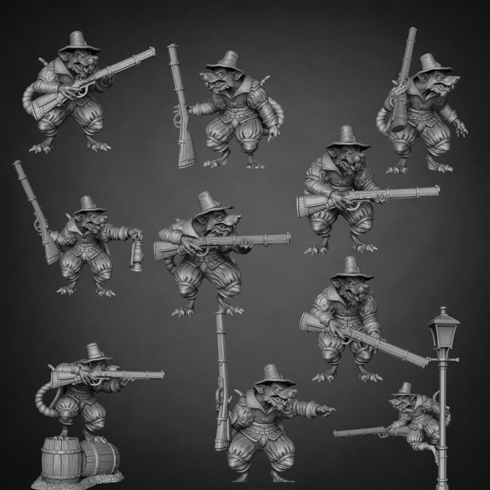 Black Powder Rat Bundle