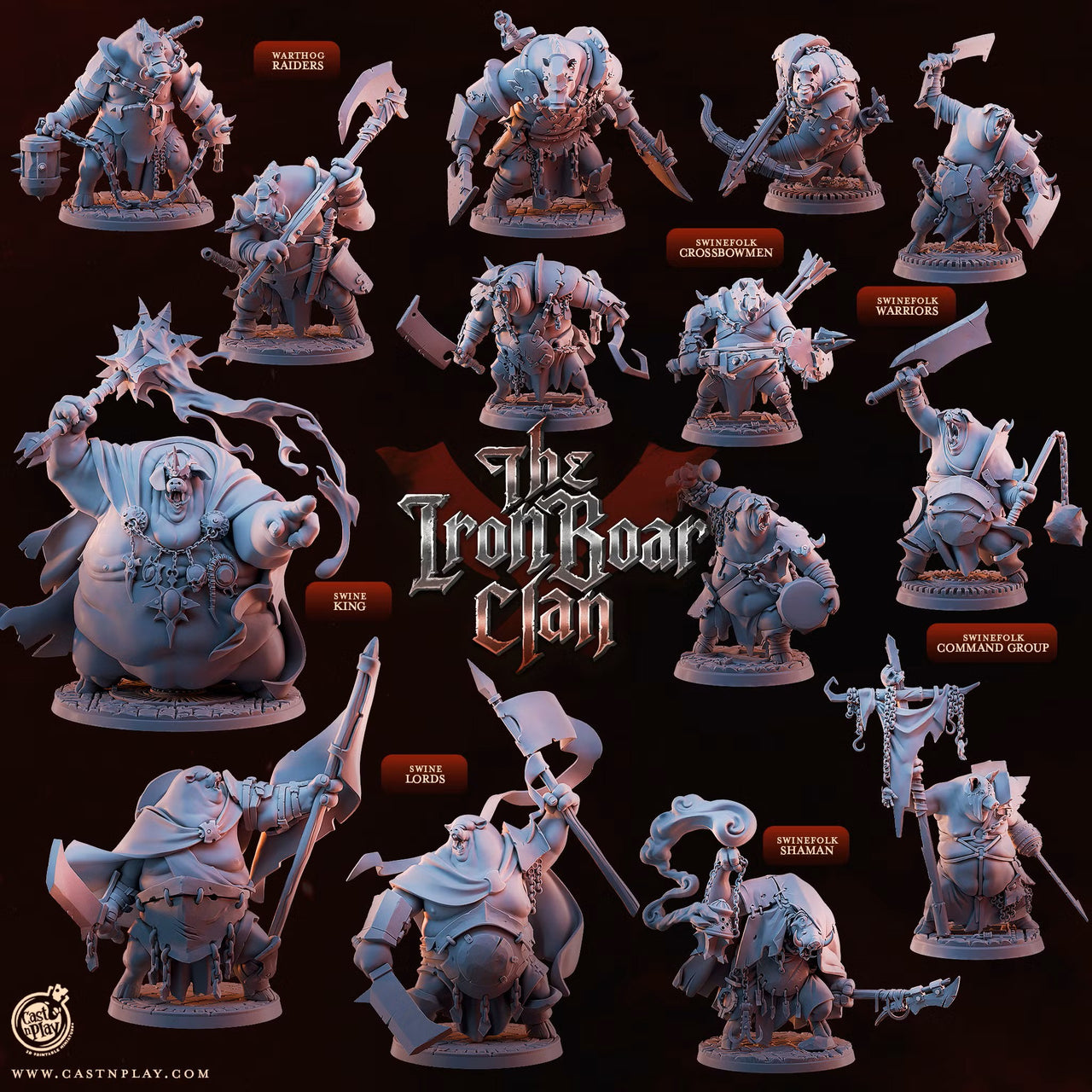 Iron Boar Clan Bundle