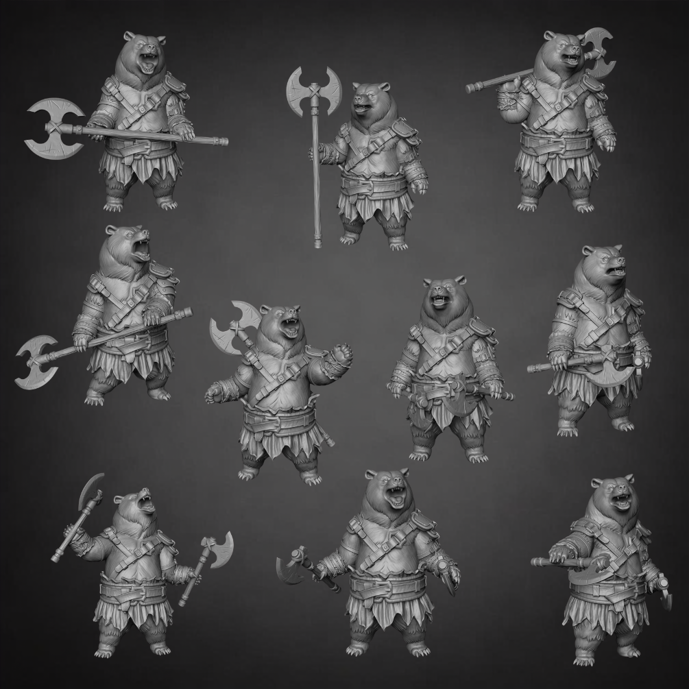 Barbearian & Bearzerker Bundle