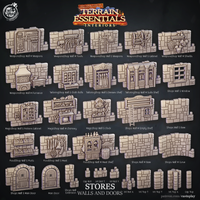 Thumbnail for Stores Set - Walls and Doors