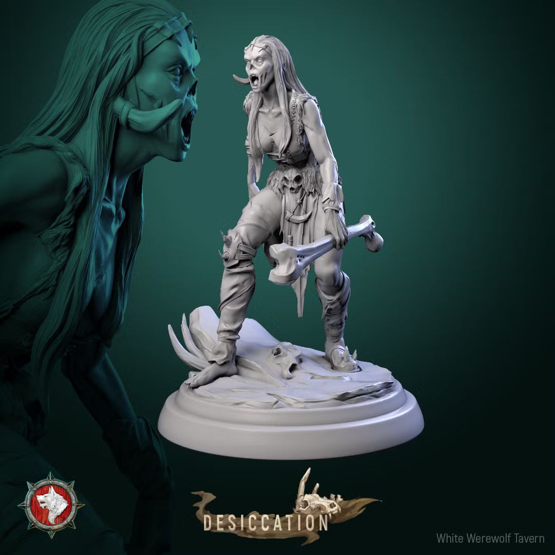 Zombie Barbarian Girl Bundle