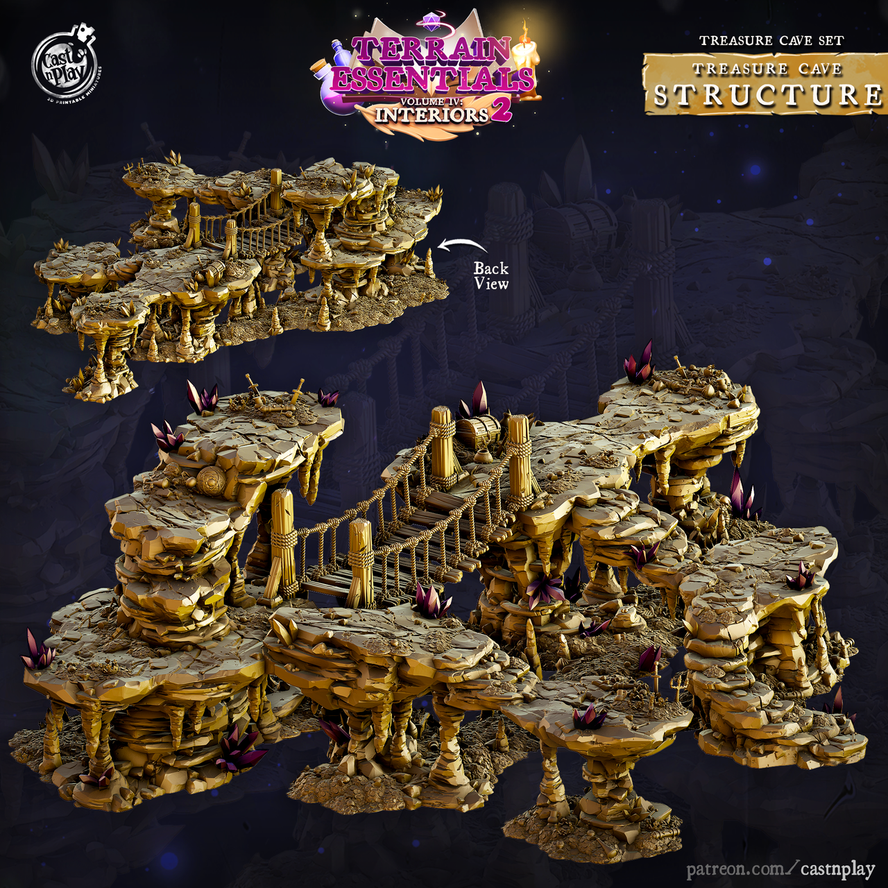 Treasure Cave Structure