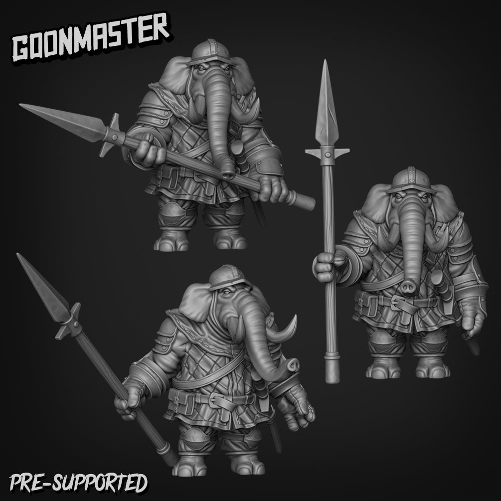 Elephant Spear Warrior Bundle