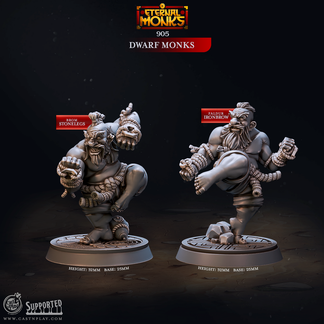 Dwarf Monks Bundle