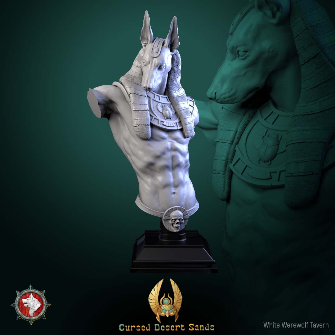 Anhotek, Jackal of the Black Gate - Bust