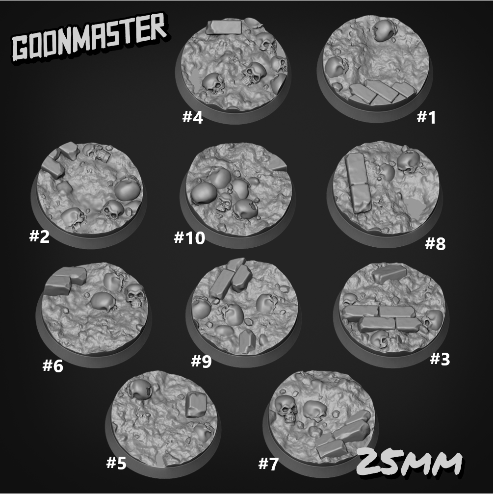 Future Skull Apocalypse Bases