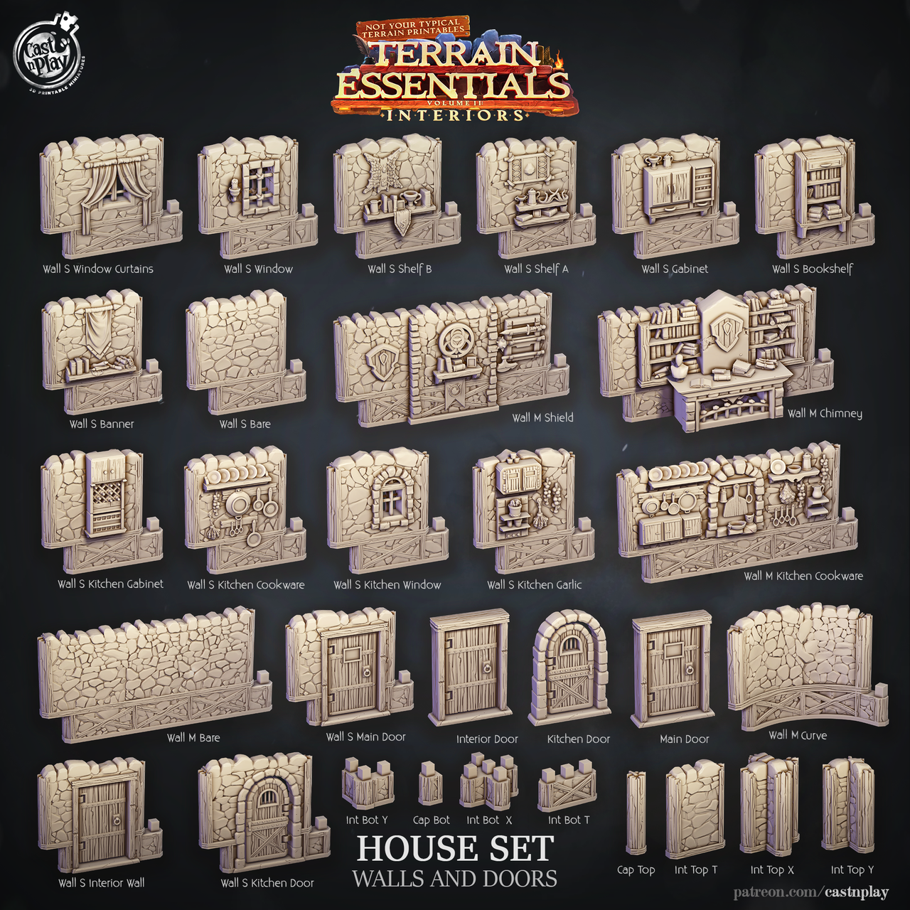 House Set - Walls and Doors