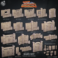 Thumbnail for Barn Set - Walls and Doors