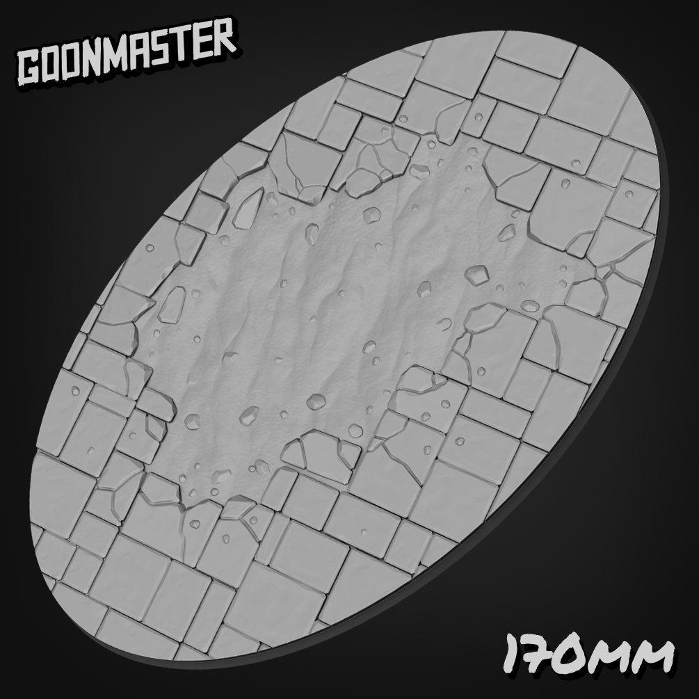 Cracked Stone Floor Bases