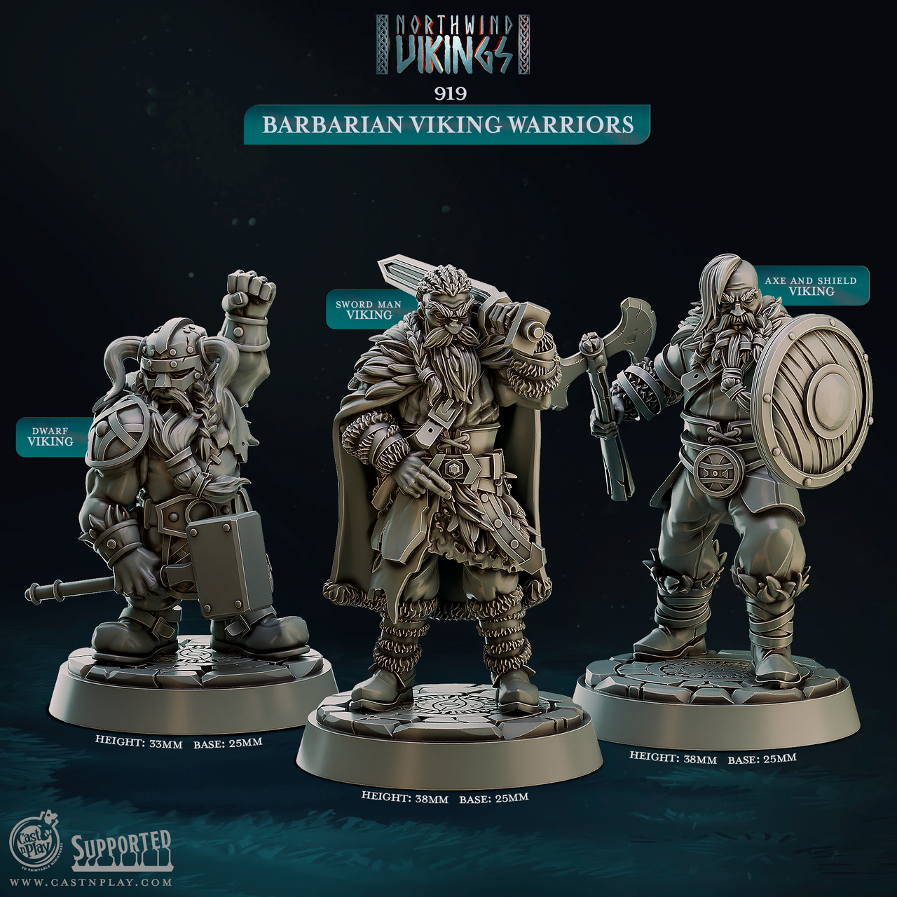 Barbarian Viking Warriors Bundle