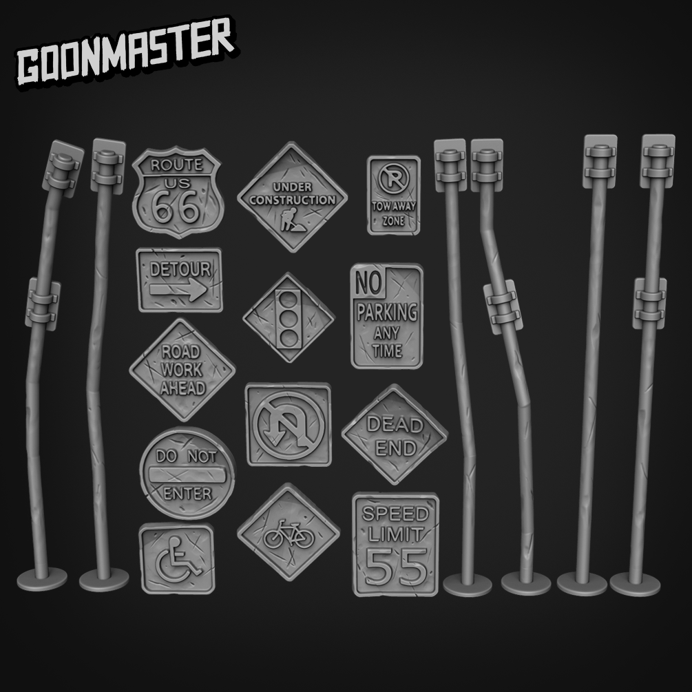 Basing Bits - Street Signs & Posts