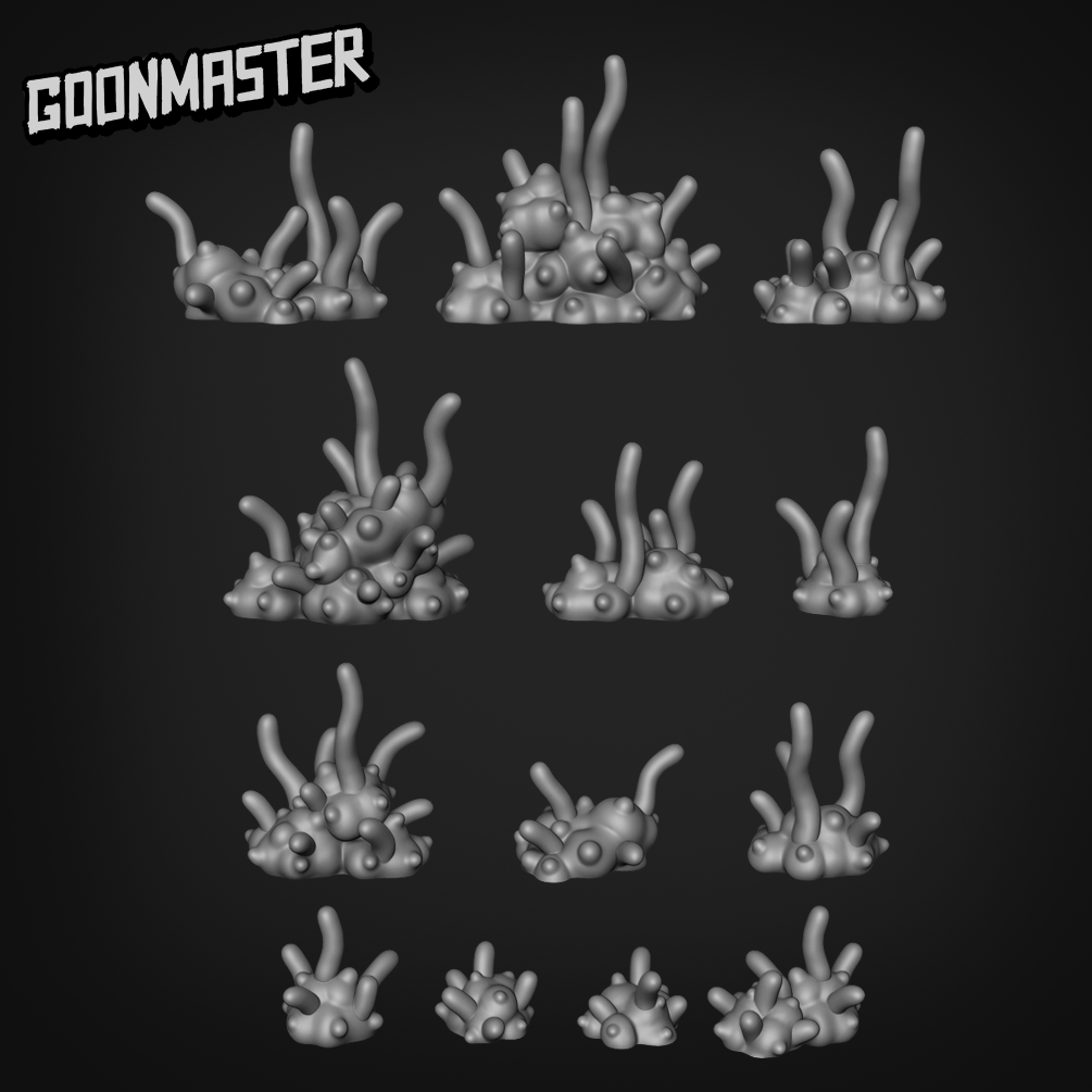 Basing Bits - Alien Plant Lumbricus Villi