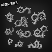 Thumbnail for Basing Bits - Curled Thorns