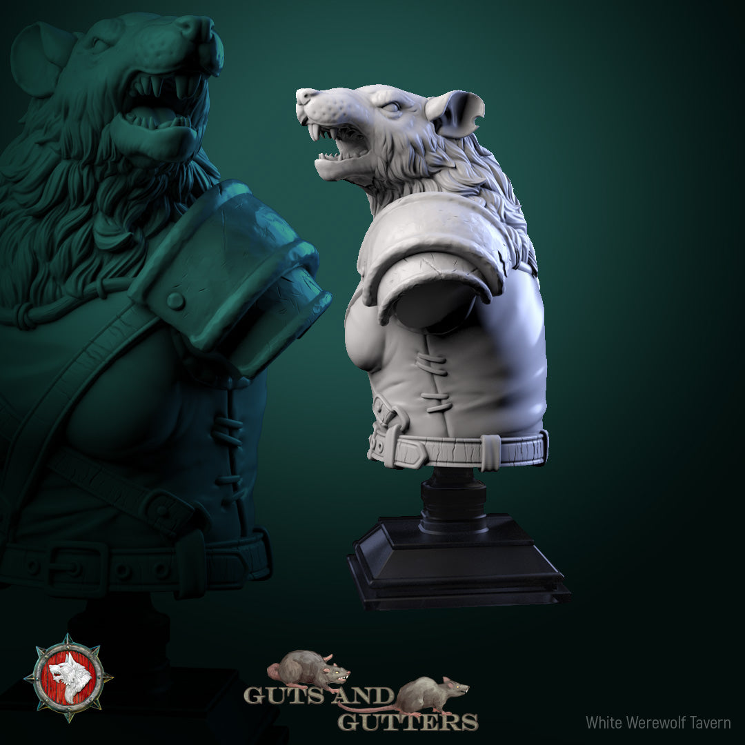 Rat Female Bust