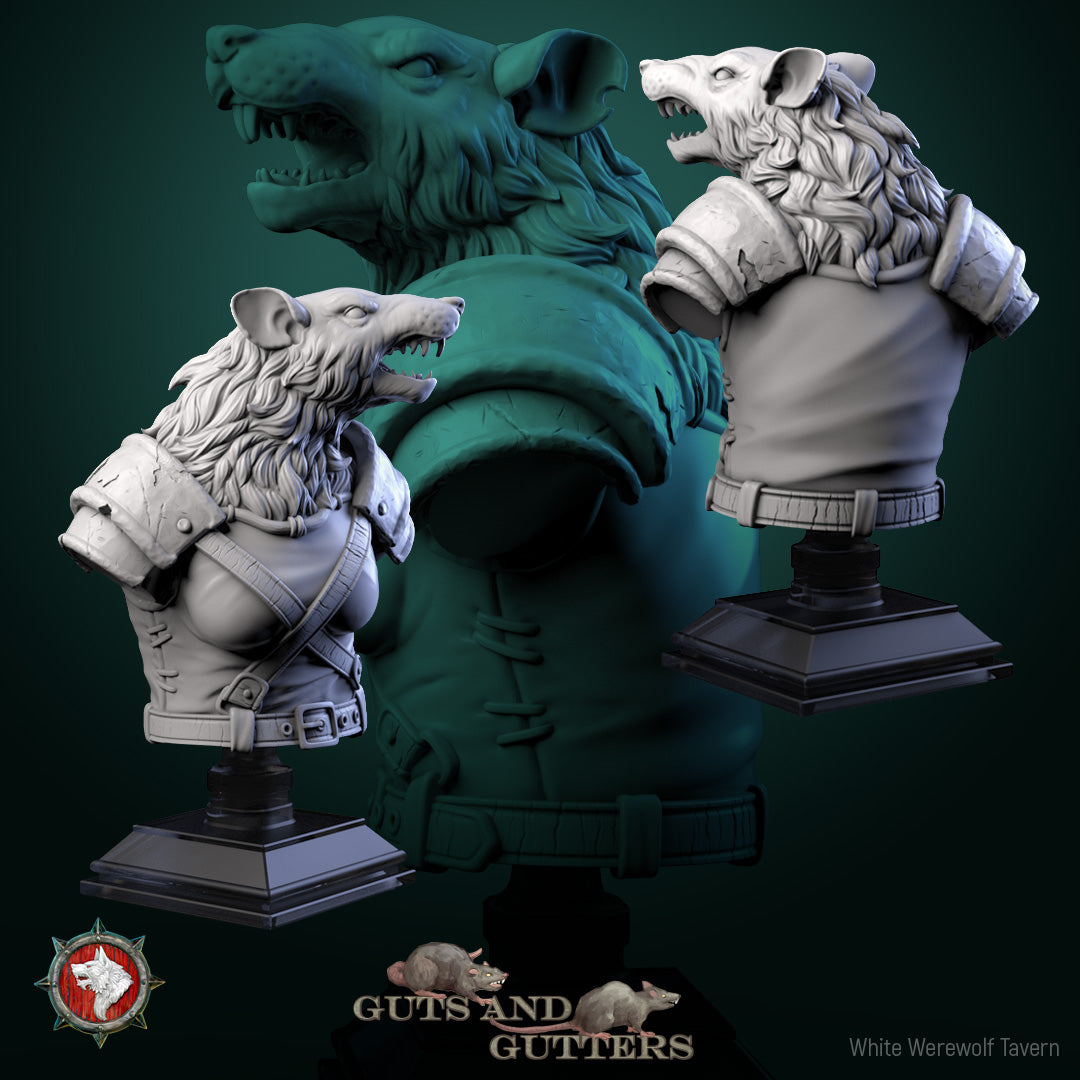 Rat Female Bust