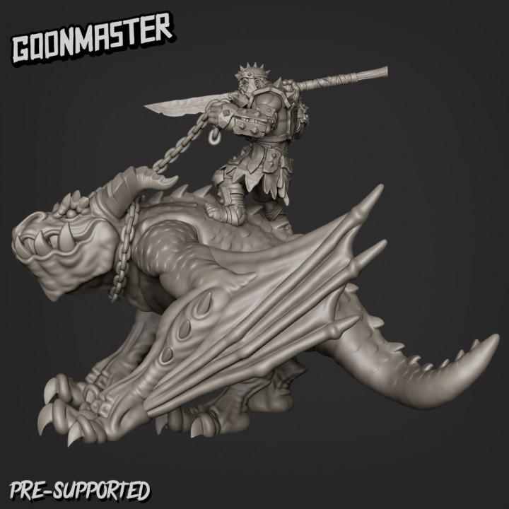 Orc Prowler Dragon Rider / Prowler Dragon