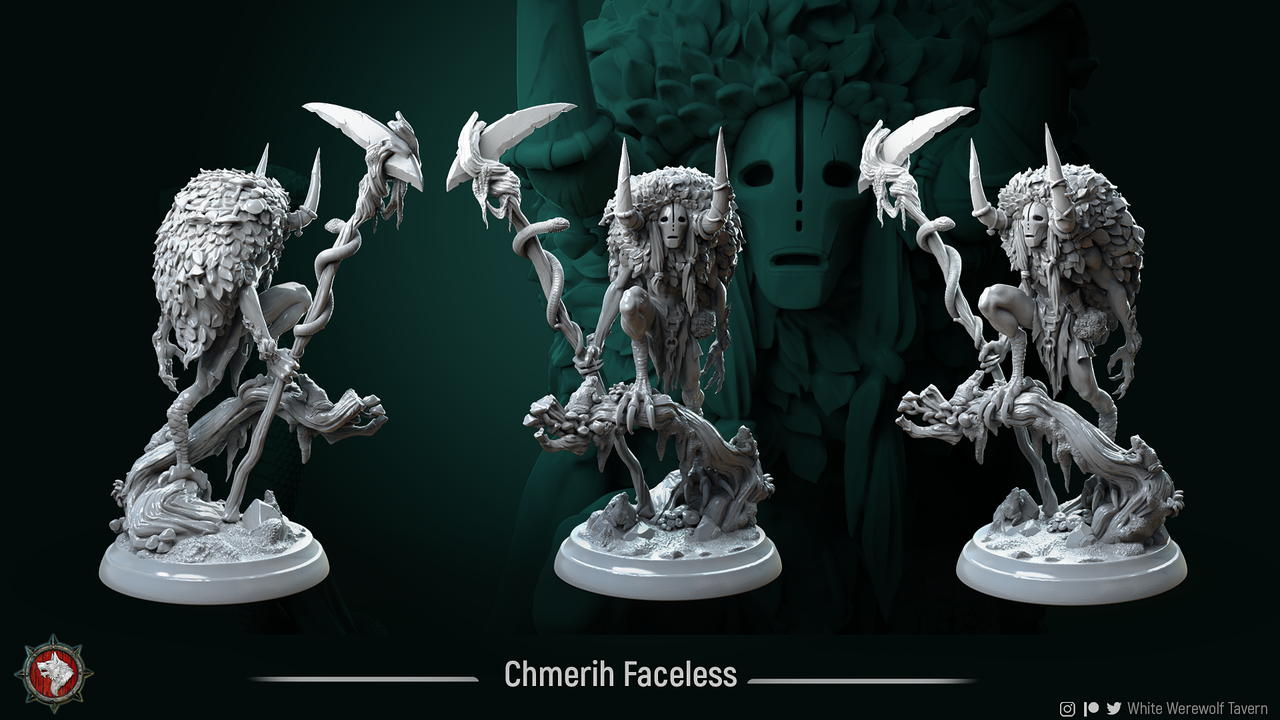 Chmerih The Faceless Druid