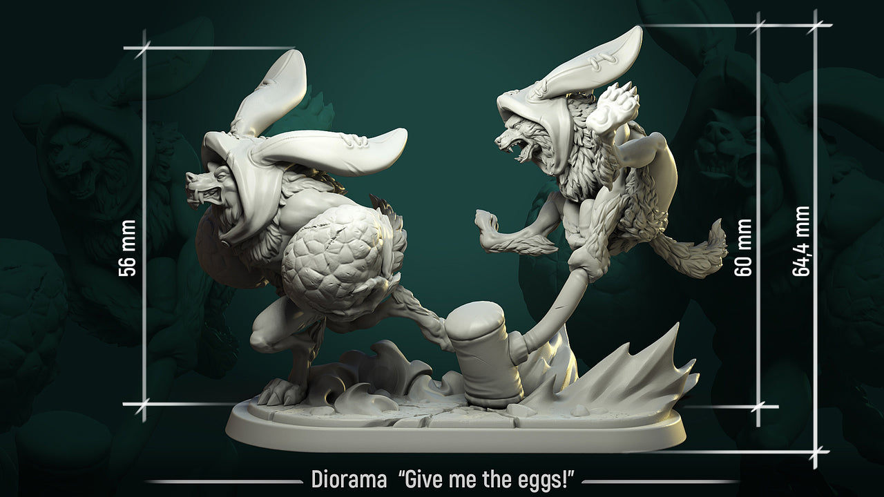 Give Me The Eggs - Diorama