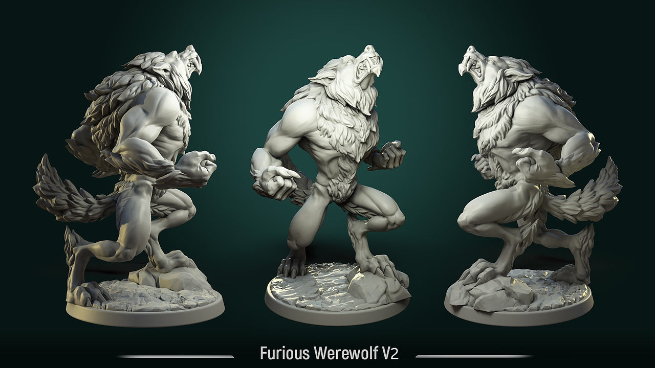 Furious Werewolf