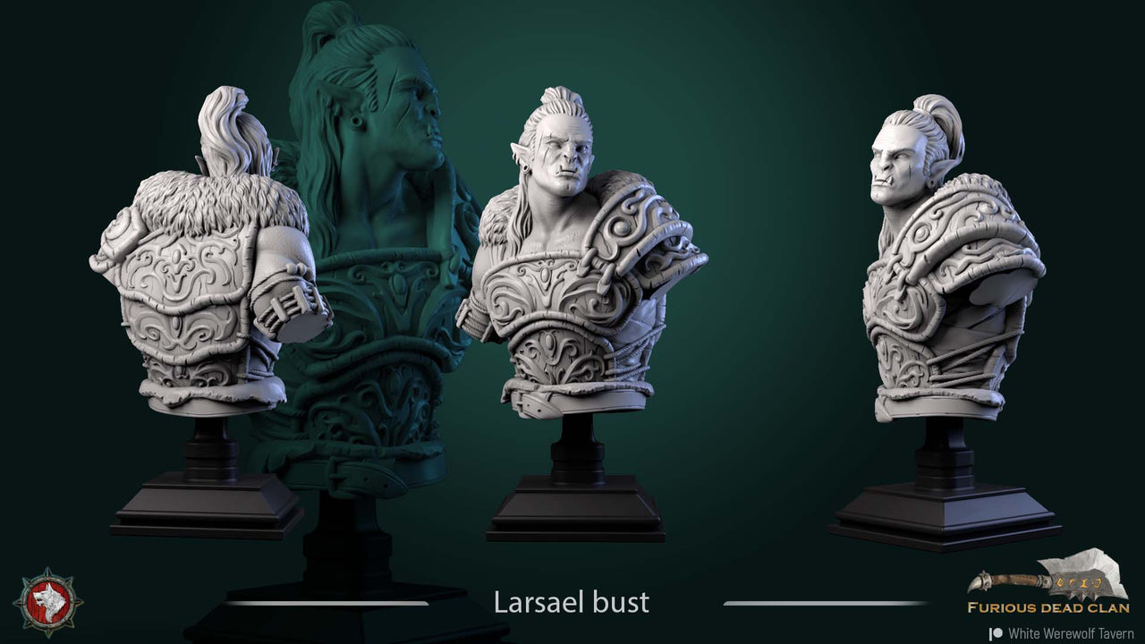 Larsael the Lightning - Bust