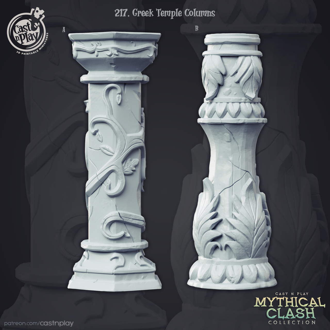 Greek Temple Columns