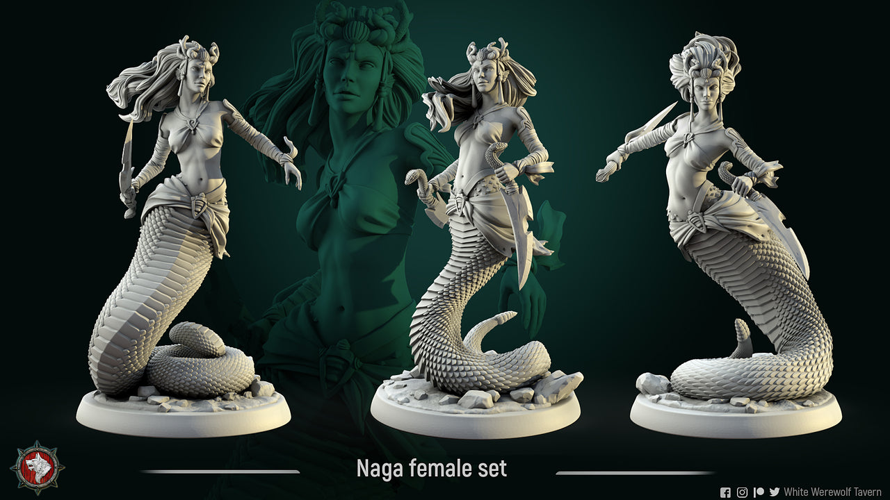 Female Naga Warrior Bundle