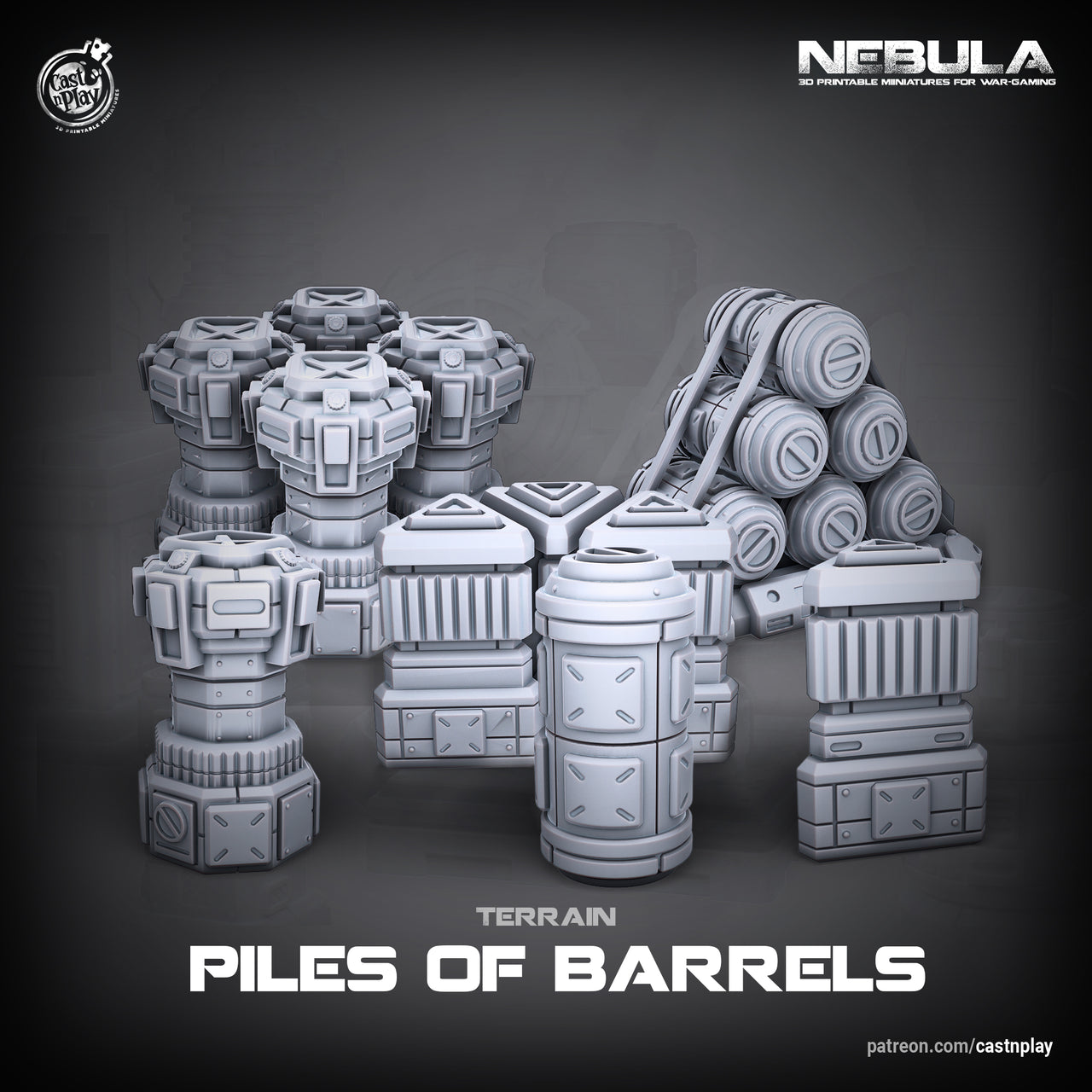 Piles of Barrels
