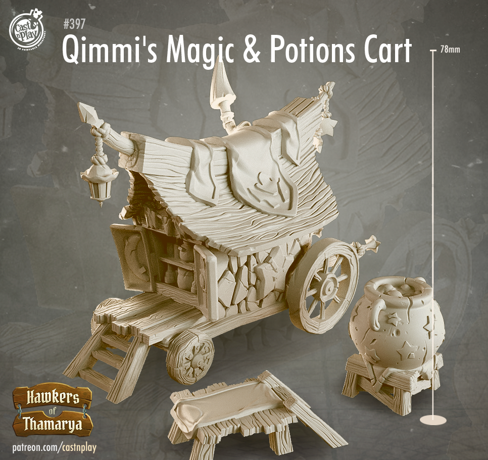 Qimmi's Magic & Potion Cart