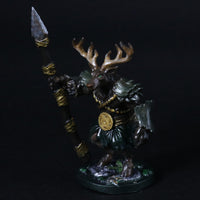 Thumbnail for Painted Miniature - Deadly Deer - Deer Spear Warrior