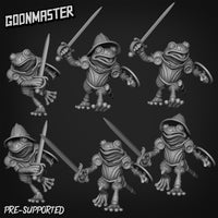 Thumbnail for Fancy Frog Swordsman Bundle