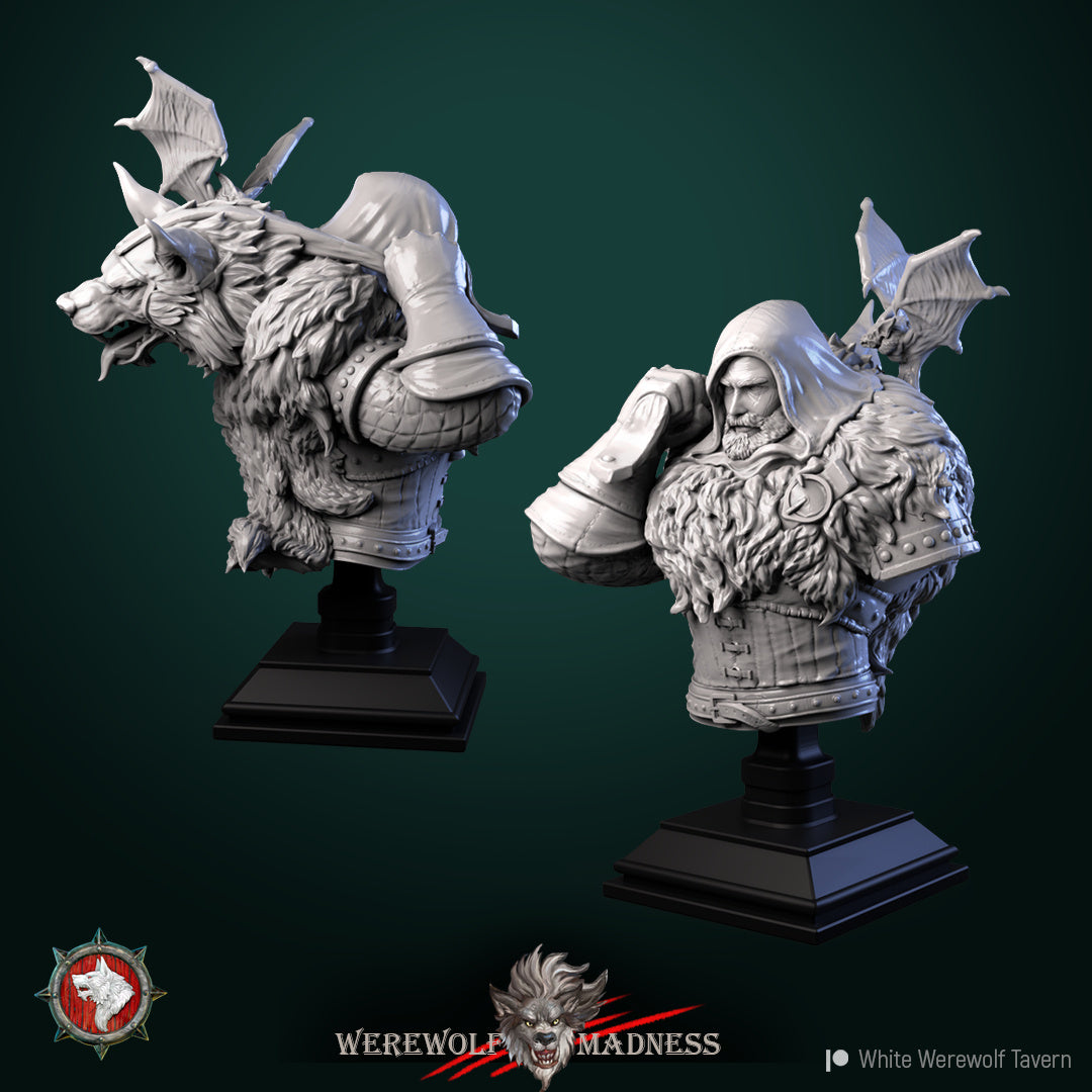Waclaw the Werewolf Slayer - Bust