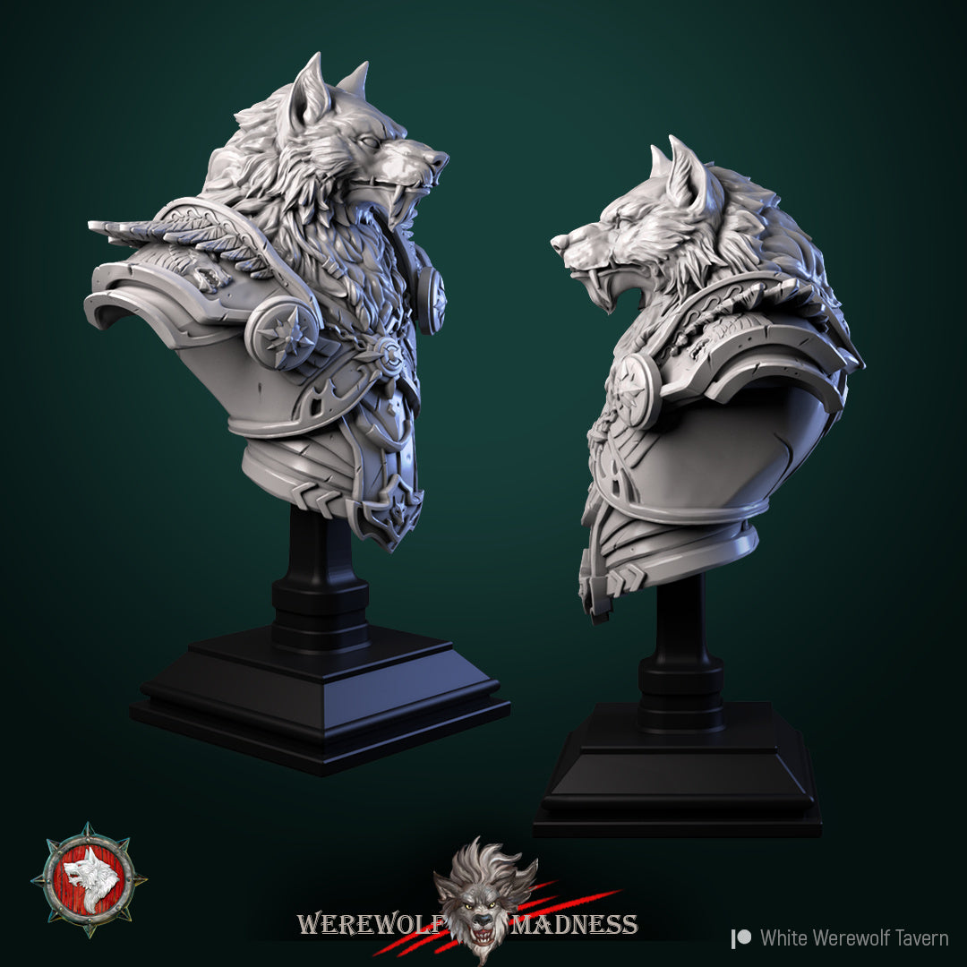 White Werewolf - Bust