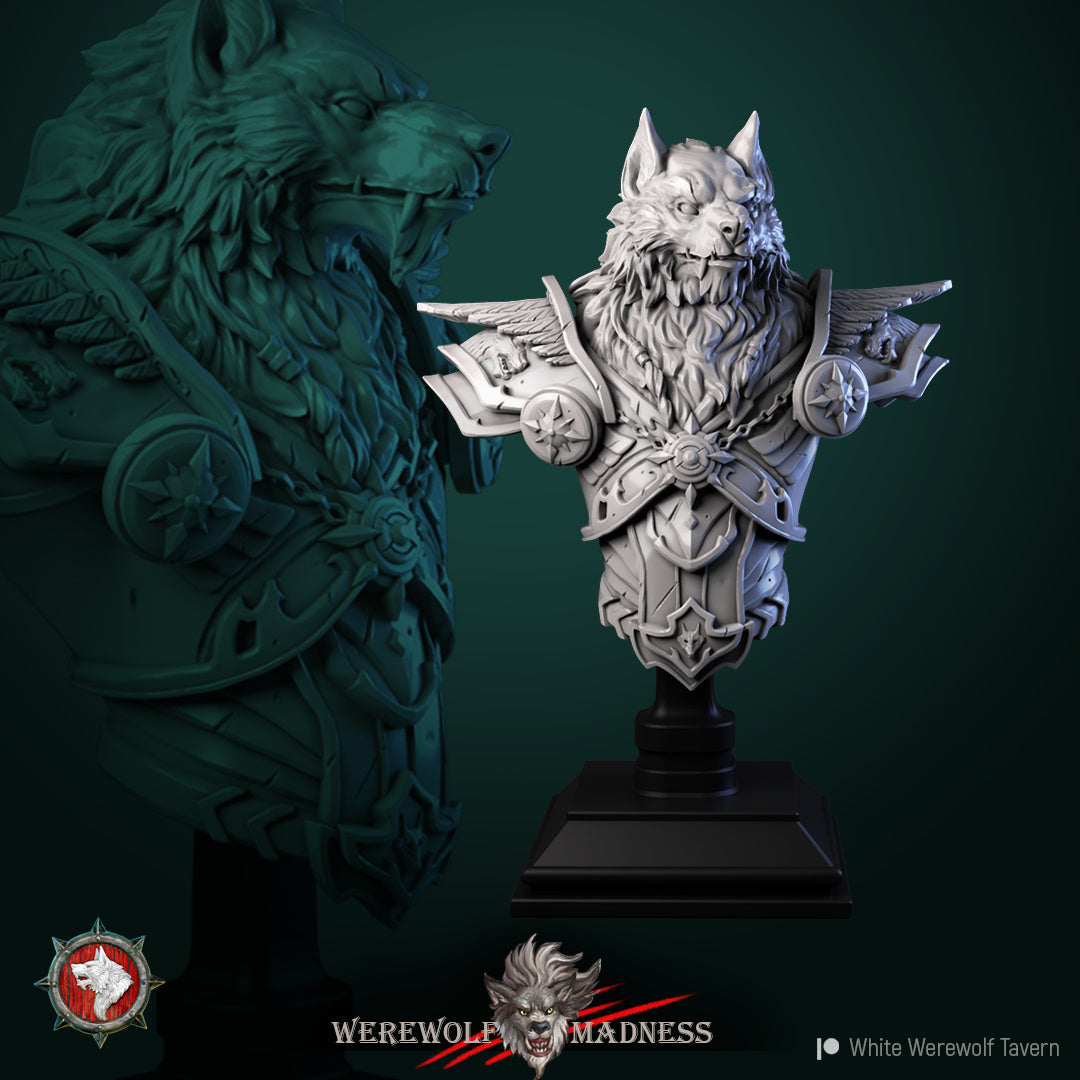 White Werewolf - Bust